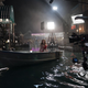 Rebecca Ferguson on one of the water-based sets.